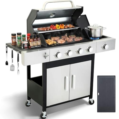Nice Cooker 4-Burner Propane Gas Grill: $229.98 Nice Cooker 4-Burner Propane Gas Grill: $229.98