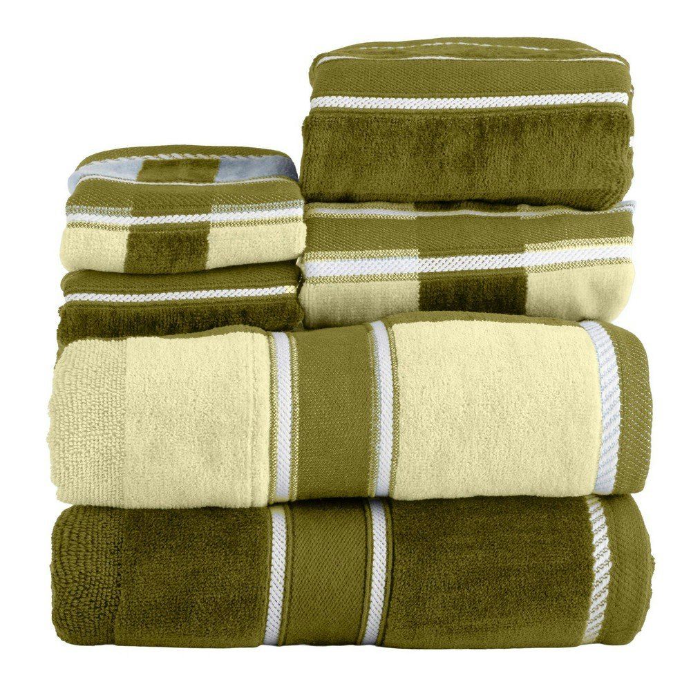 Yorkshire Home Striped Bath Towel 6-Piece Set: $39.99 Yorkshire Home Striped Bath Towel 6-Piece Set: $39.99