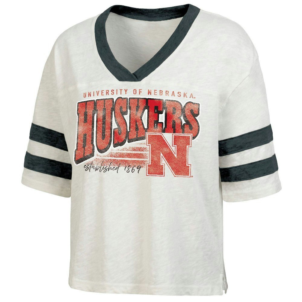 Nebraska Cornhuskers Women's V-Neck T-Shirt: $29.99 Nebraska Cornhuskers Women's V-Neck T-Shirt: $29.99