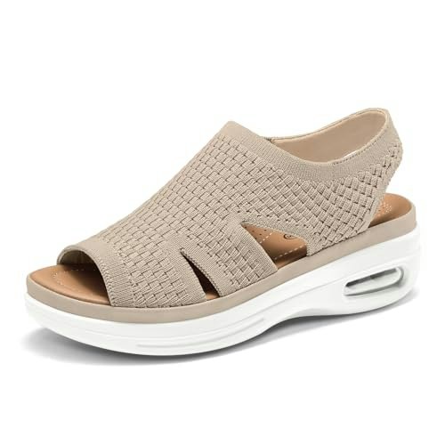 Mysoft Women's Slip-On Air Cushion Walking Sandals: $29.98 Mysoft Women's Slip-On Air Cushion Walking Sandals: $29.98