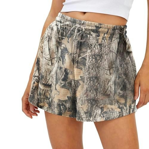 JoinQueen Women's Camo Lounge Shorts 5-Pack: $14.24 JoinQueen Women's Camo Lounge Shorts 5-Pack: $14.24