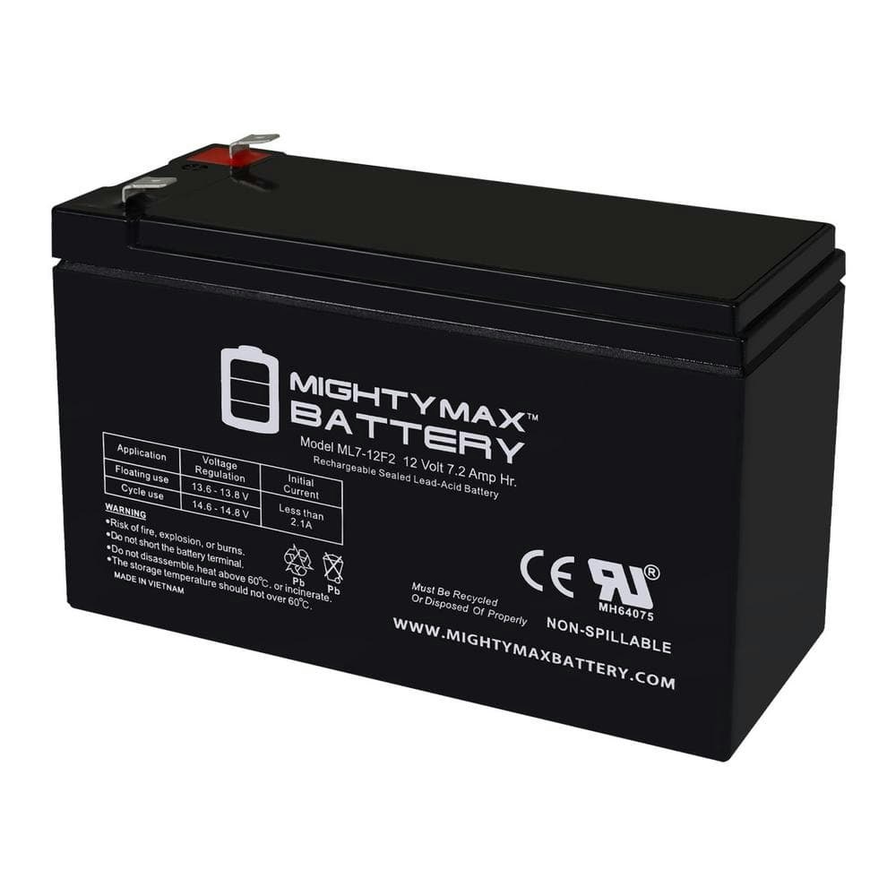 12-Volt 7Ah F2 Replacement Battery for Consent GS129: $19.99 12-Volt 7Ah F2 Replacement Battery for Consent GS129: $19.99