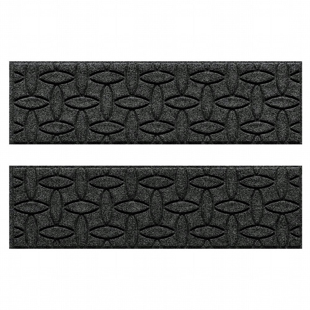 WaterHog Ellipse 8.5"x30" Indoor/Outdoor Stair Treads 4-Pack: $70.99
