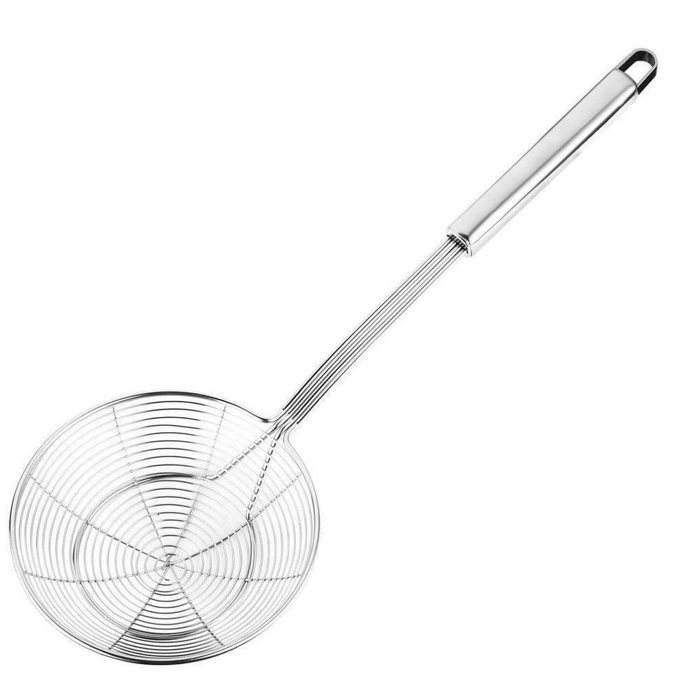 7-Inch Stainless Steel Spider Strainer Skimmer Ladle: $79.15 7-Inch Stainless Steel Spider Strainer Skimmer Ladle: $79.15