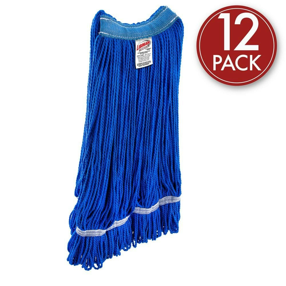 Microfiber Looped-End Wet Mop Head 12-Pack: $138 Microfiber Looped-End Wet Mop Head 12-Pack: $138