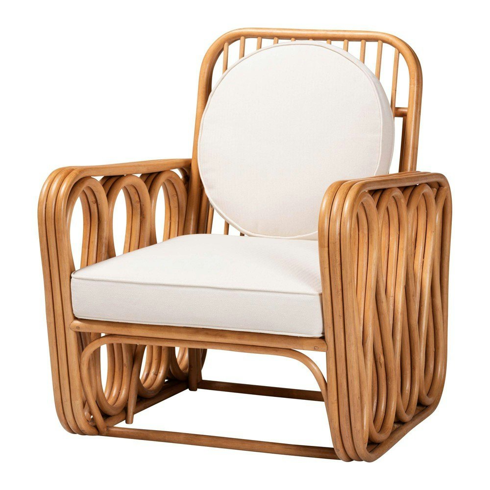 Bali & Pari Tiramisu Rattan Armchair: $509.99 Bali & Pari Tiramisu Rattan Armchair: $509.99