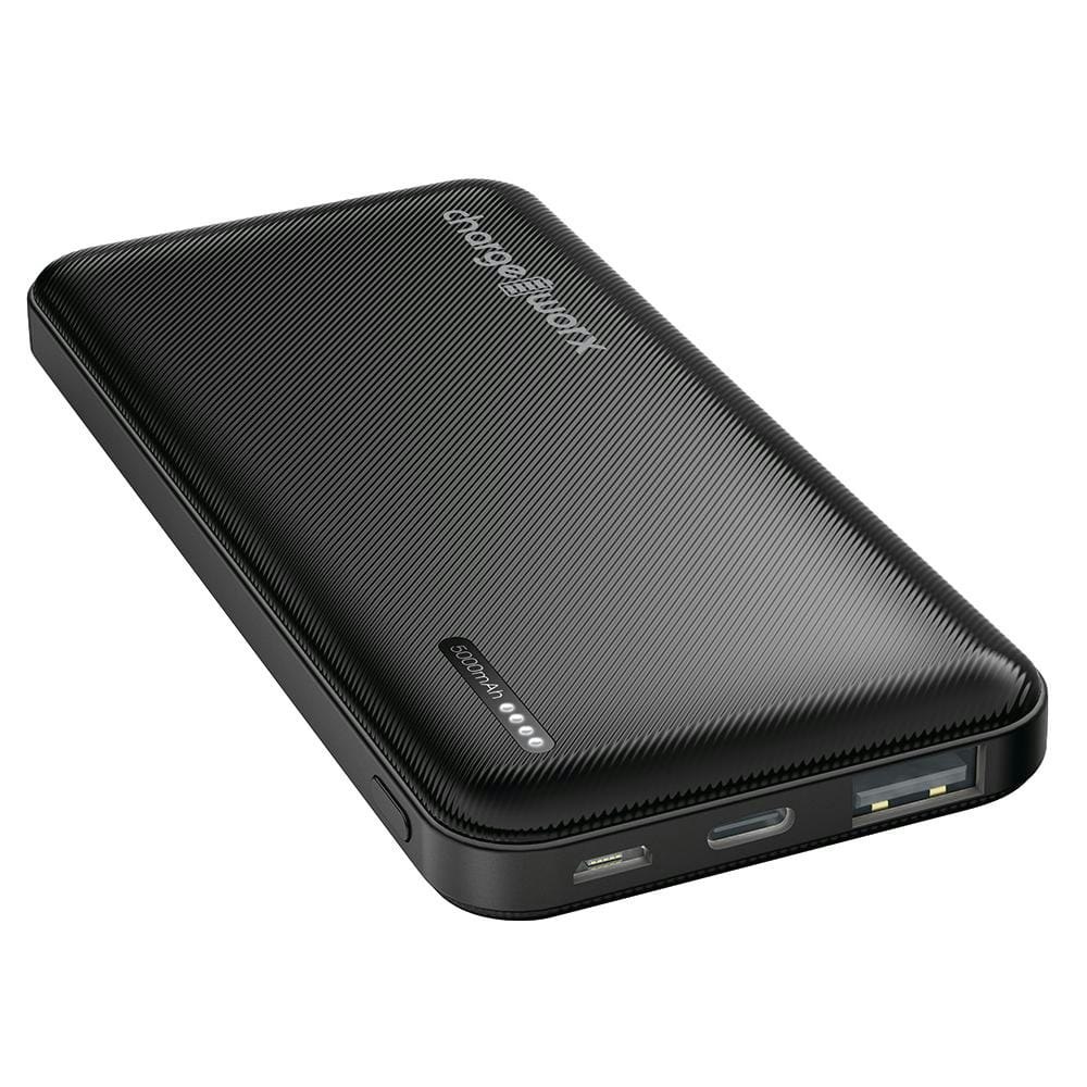 5,000mAh Dual USB Slim Power Bank: $12.50