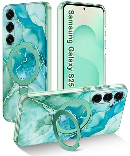 Shecaset Samsung Galaxy S25 MagSafe Kickstand Case: $15.98 Shecaset Samsung Galaxy S25 MagSafe Kickstand Case: $15.98
