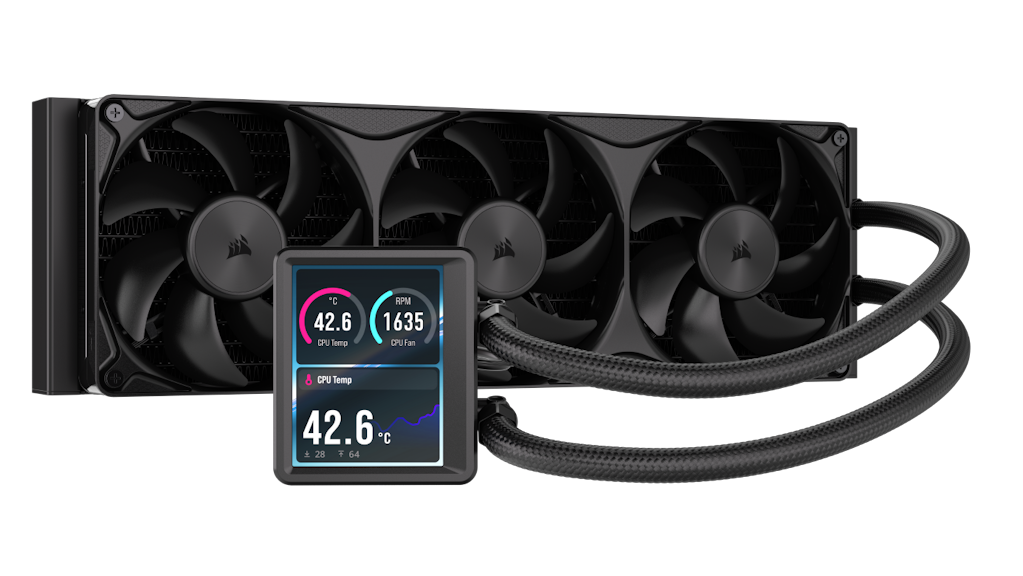 Corsair Nautilus II 360 RS LCD Liquid CPU Cooler: $159.99 Corsair Nautilus II 360 RS LCD Liquid CPU Cooler: $159.99