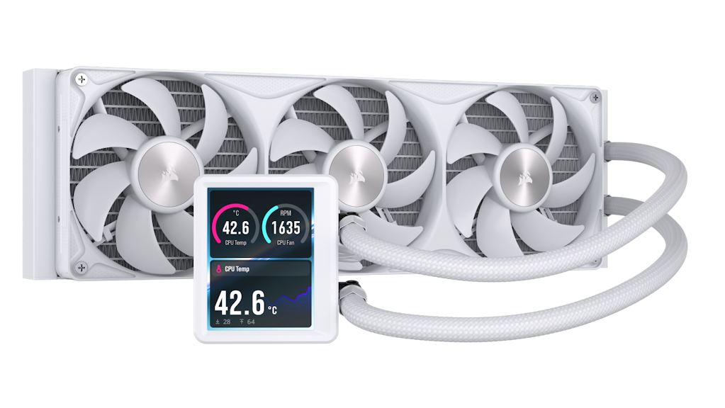 Corsair Nautilus II 360 RS LCD Liquid CPU Cooler: $159.99 Corsair Nautilus II 360 RS LCD Liquid CPU Cooler: $159.99