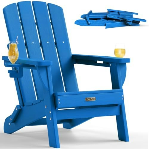 Suunyn Folding Adirondack Chair: $99.99 Suunyn Folding Adirondack Chair: $99.99