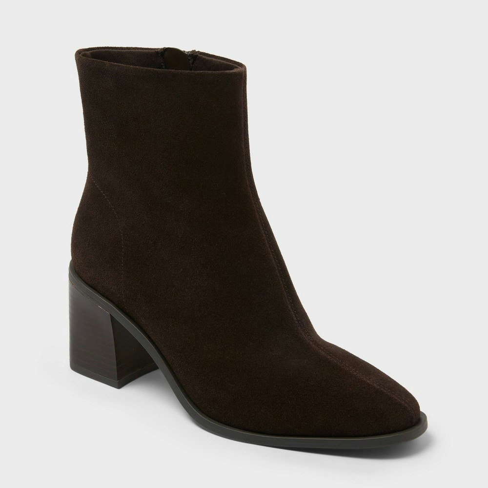 Universal Thread Women's Stephanie Suede Ankle Boots: $60