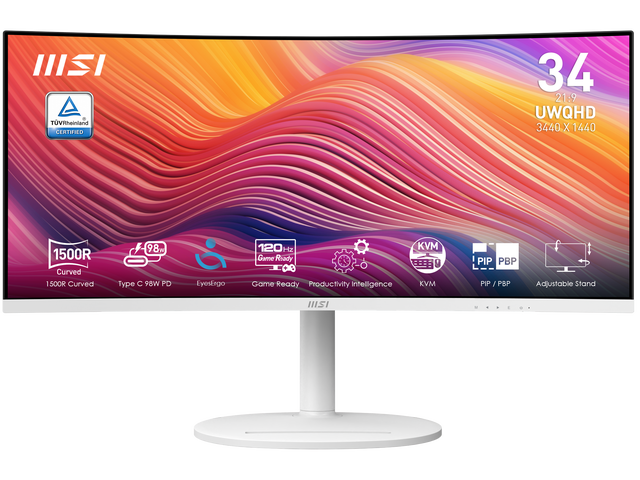 MSI Modern 34" Ultrawide 1440p Adaptive-Sync Curved Monitor: $335.99 MSI Modern 34" Ultrawide 1440p Adaptive-Sync Curved Monitor: $335.99