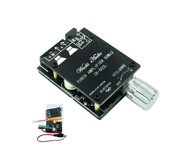 Zk502L 50W+50W Bluetooth 5.0 DIY Stereo Amplifier Board: $38.65 Zk502L 50W+50W Bluetooth 5.0 DIY Stereo Amplifier Board: $38.65