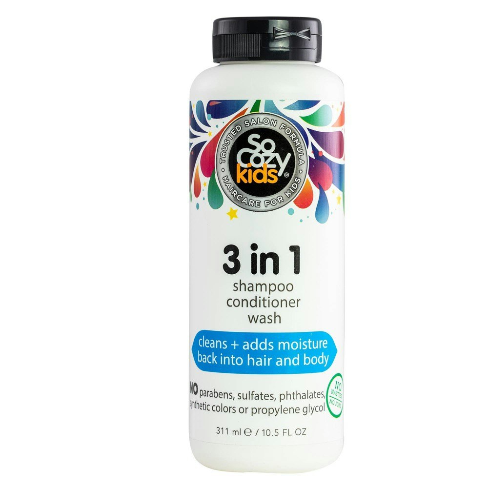 SoCozy Kids' 3-in-1 Shampoo, Conditioner, and Body Wash 10.5-oz.: $9.29 SoCozy Kids' 3-in-1 Shampoo, Conditioner, and Body Wash 10.5-oz.: $9.29