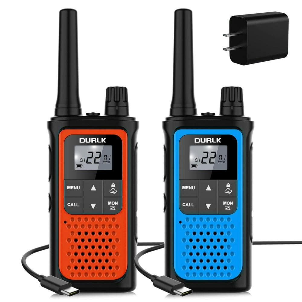 Rechargeable Waterproof Digital 2-Way Radio 2-Pack: $111.09