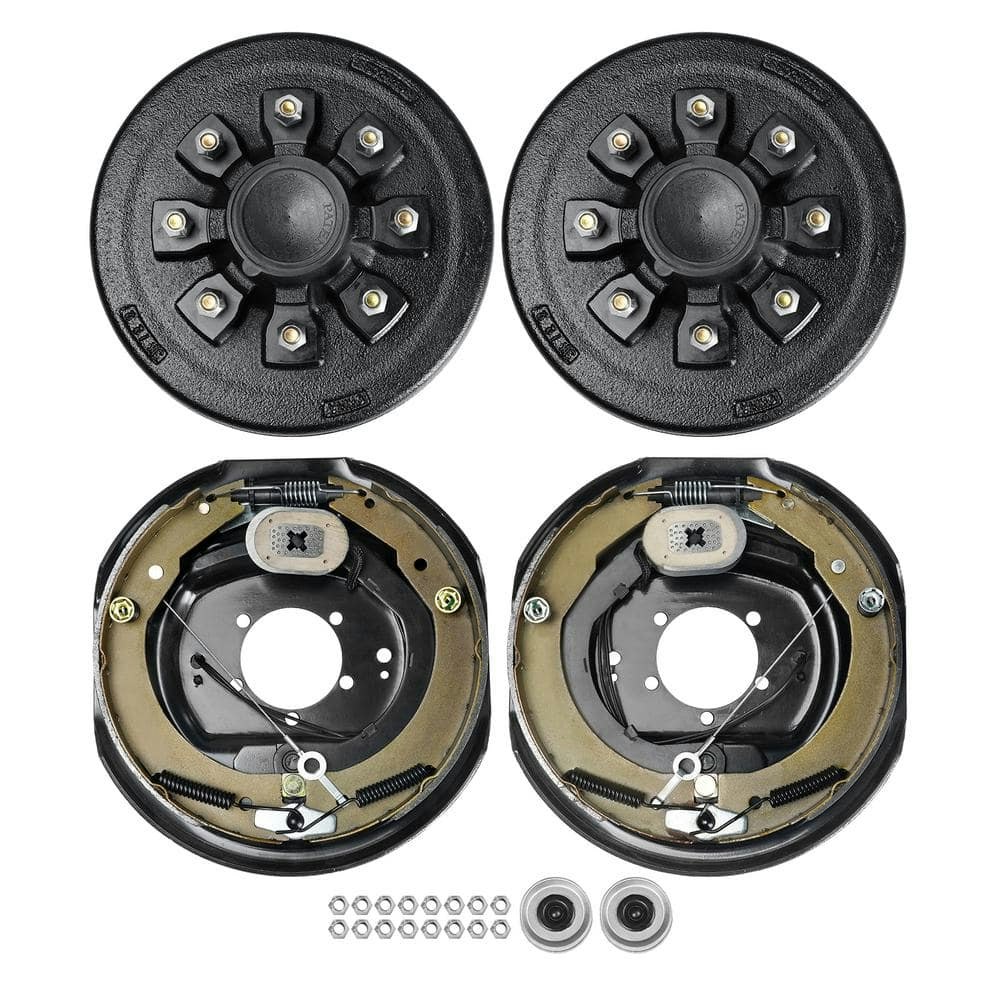 Trailer Hub and 12-by-2-Inch Self-Adjusting Electric Brake Assembly Kit: $189 Trailer Hub and 12-by-2-Inch Self-Adjusting Electric Brake Assembly Kit: $189