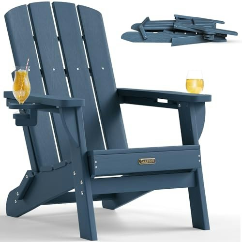 Suunyn Folding Adirondack Chair: $93.49 Suunyn Folding Adirondack Chair: $93.49