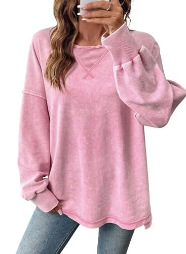 Shewin Women's Casual Crewneck Sweatshirt: $26.98 Shewin Women's Casual Crewneck Sweatshirt: $26.98