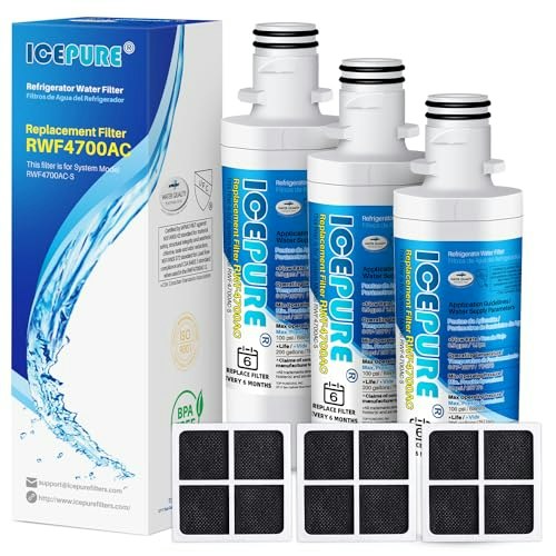 Icepure Refrigerator Water and Air Filter 3-Pack: $21.79 Icepure Refrigerator Water and Air Filter 3-Pack: $21.79