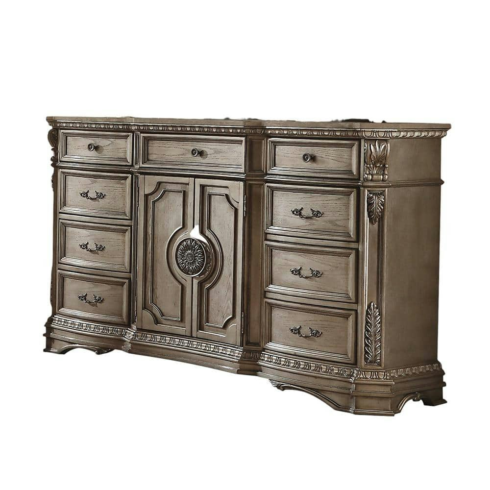 Northville 68-Inch Antique Silver Dresser: $2,287.44 Northville 68-Inch Antique Silver Dresser: $2,287.44