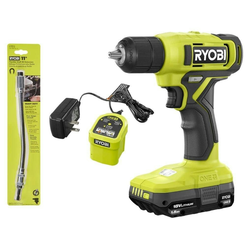 Ryobi 18V 3/8-inch Cordless Drill and Driver Kit: $75.94 Ryobi 18V 3/8-inch Cordless Drill and Driver Kit: $75.94