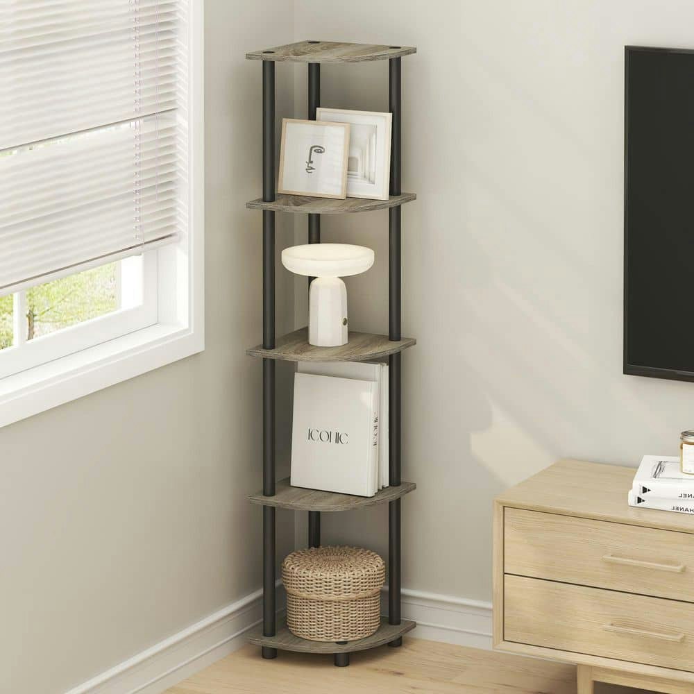 Turn-N-Tube 57.7-inch 5-Shelf Corner Bookcase: $29.89 Turn-N-Tube 57.7-inch 5-Shelf Corner Bookcase: $29.89