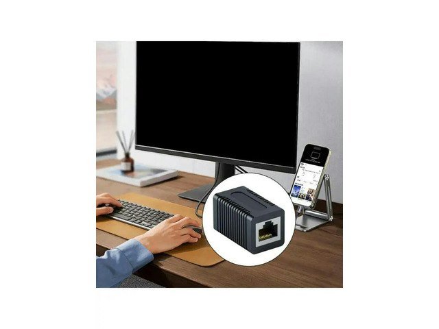RJ45 Shielded Cat6 Ethernet Coupler 2-Pack: $27.22 RJ45 Shielded Cat6 Ethernet Coupler 2-Pack: $27.22