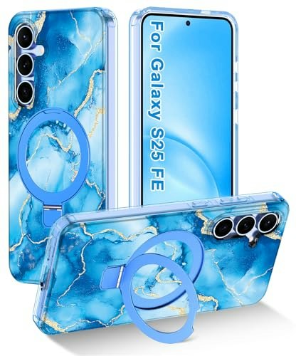 Shecaset Galaxy S25 FE MagSafe Kickstand Case: $6.64 Shecaset Galaxy S25 FE MagSafe Kickstand Case: $6.64