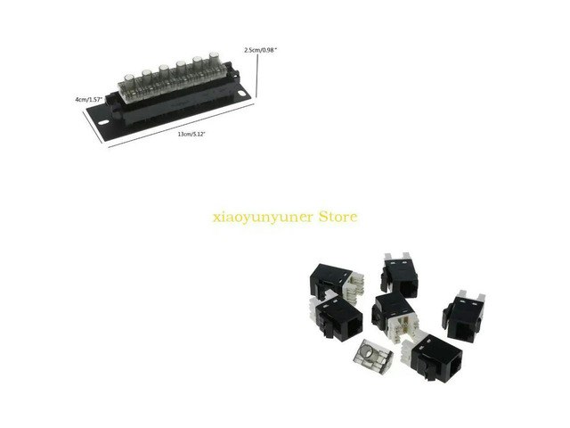 CAT6 RJ45 Wall Mount Patch Panel: $20.38 CAT6 RJ45 Wall Mount Patch Panel: $20.38
