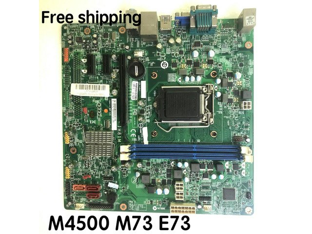 Lenovo ThinkCentre M4500 M73 E73 Desktop Motherboard: $49 Lenovo ThinkCentre M4500 M73 E73 Desktop Motherboard: $49