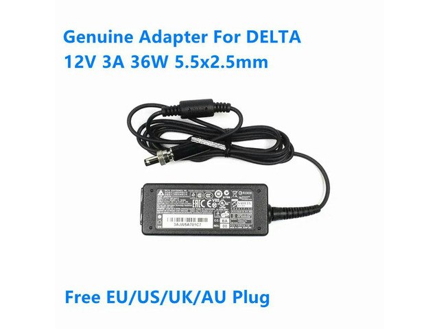 Delta 12V 3A 36W Power Supply AC Adapter: $82.99 Delta 12V 3A 36W Power Supply AC Adapter: $82.99