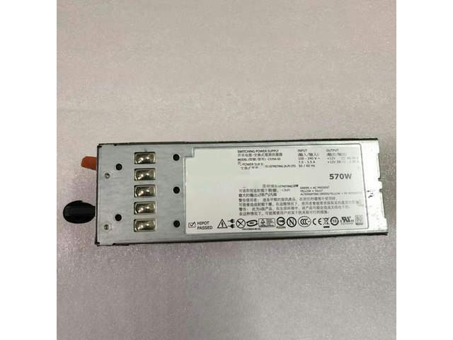 Dell R710 T610 570W Server Power Supply: $166.43 Dell R710 T610 570W Server Power Supply: $166.43