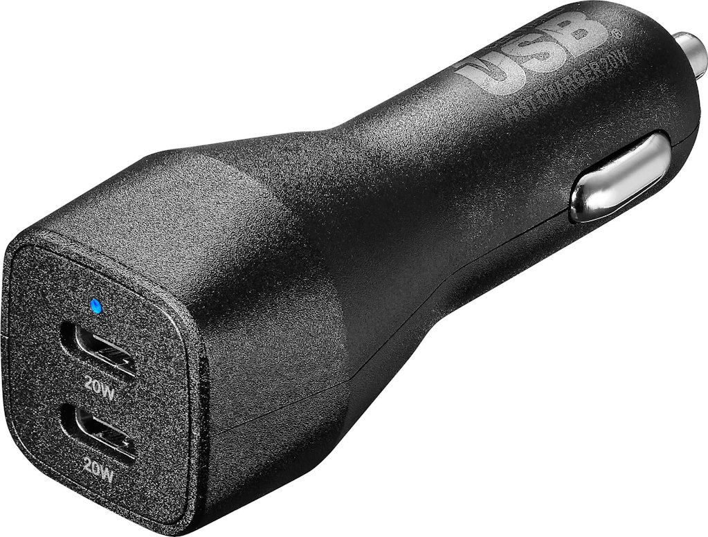 Insignia 40W Dual USB-C Port Vehicle Charger: $17.99 Insignia 40W Dual USB-C Port Vehicle Charger: $17.99