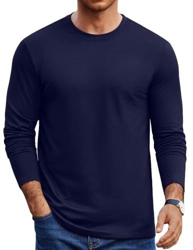 Coofandy Men's Long Sleeve Thermal Base Layer Shirt: $9.99 Coofandy Men's Long Sleeve Thermal Base Layer Shirt: $9.99