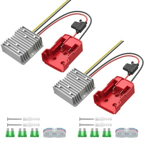 18V to 12V Step-Down Converter for Milwaukee 18V Battery 2-Pack: $31.44 18V to 12V Step-Down Converter for Milwaukee 18V Battery 2-Pack: $31.44