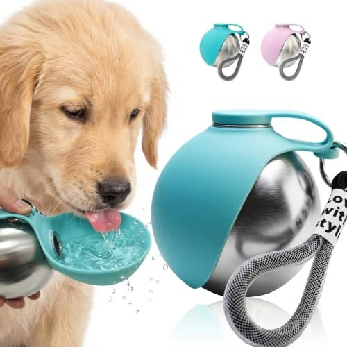 Portable 10-oz Stainless Steel Dog Water Bottle: $11.88 Portable 10-oz Stainless Steel Dog Water Bottle: $11.88