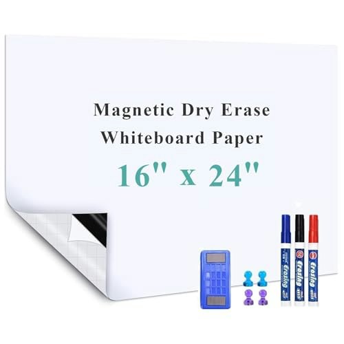 Warasee Self-Adhesive Office Whiteboard Sticker: $24.62
