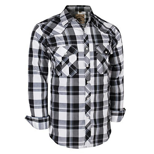 Coevals Club Men's Long Sleeve Western Plaid Shirt: $26.34 Coevals Club Men's Long Sleeve Western Plaid Shirt: $26.34