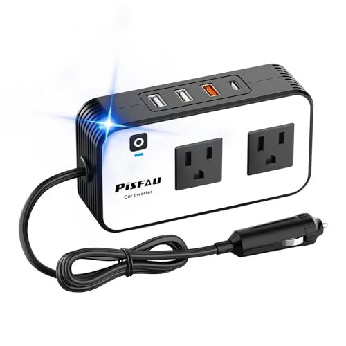 Pisfau 200W Car Power Inverter: $20.36 Pisfau 200W Car Power Inverter: $20.36