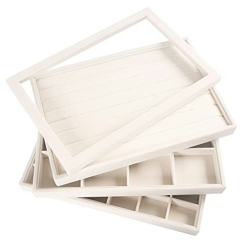 Coward Stackable Jewelry Organizer Trays with Lid: $27.96 Coward Stackable Jewelry Organizer Trays with Lid: $27.96