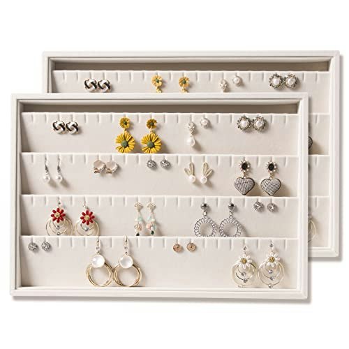 Coward Stackable Earring Jewelry Organizer Tray 2-Pack: $17.56 Coward Stackable Earring Jewelry Organizer Tray 2-Pack: $17.56