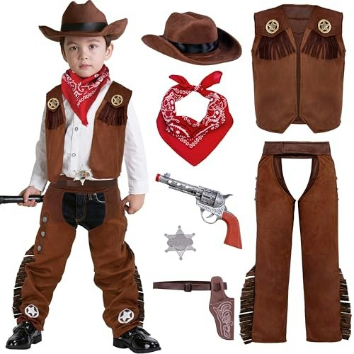 Spooktacular Creations Boys' Cowboy Costume Set: $24.64 Spooktacular Creations Boys' Cowboy Costume Set: $24.64