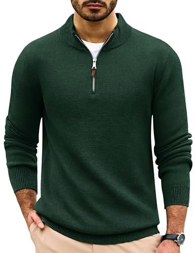 Cotrasen Men's Quarter Zip Sweater: $33.98 Cotrasen Men's Quarter Zip Sweater: $33.98
