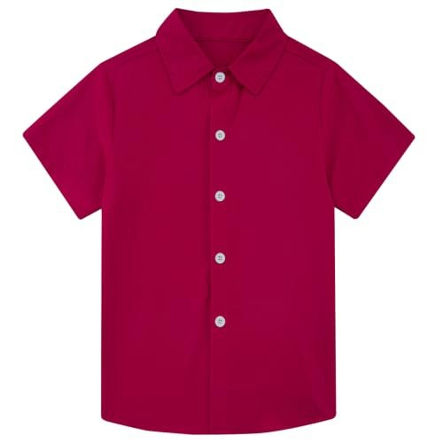 Funnycokid Toddler Boys' Button Down Dress Shirt: $9.98 Funnycokid Toddler Boys' Button Down Dress Shirt: $9.98