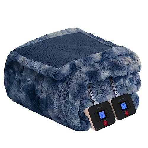 Westinghouse Queen Size Heated Faux Fur Blanket: $84.99 Westinghouse Queen Size Heated Faux Fur Blanket: $84.99