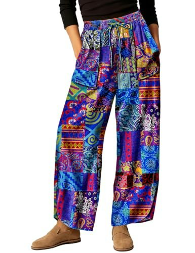 Yesno Women's Wide Leg Boho Barrel Pants: $19.99 Yesno Women's Wide Leg Boho Barrel Pants: $19.99