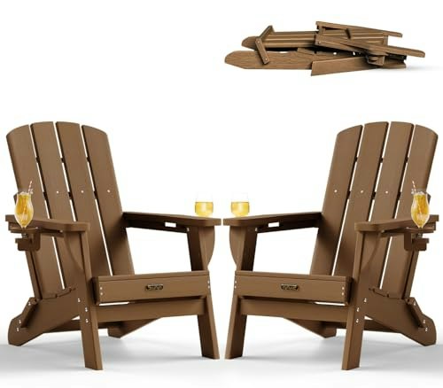 Suunyn Folding Adirondack Chair 2-Pack: $189.99 Suunyn Folding Adirondack Chair 2-Pack: $189.99