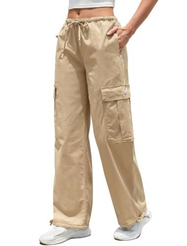 Women's Baggy Wide-Leg Cargo Pants: $28.89 Women's Baggy Wide-Leg Cargo Pants: $28.89