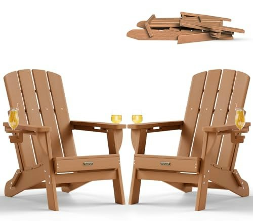 Suunyn Folding Adirondack Chair 2-Pack: $195.49 Suunyn Folding Adirondack Chair 2-Pack: $195.49